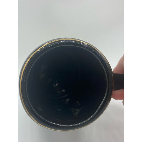 Vintage Cornell Fall Weekend 1955 university mug black and gold - Picture 6 of 6